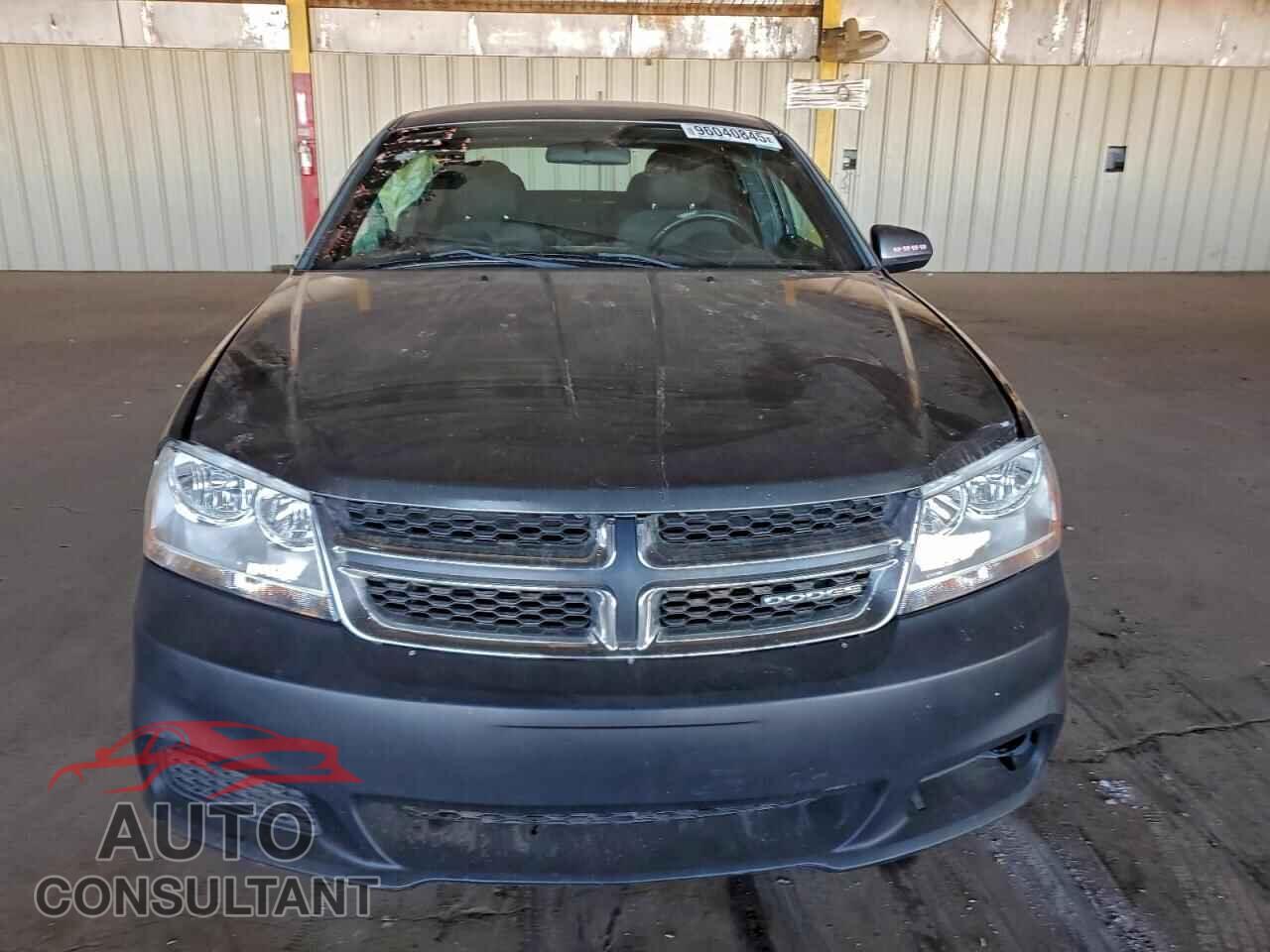 DODGE AVENGER 2012 - 1C3CDZCB8CN156821