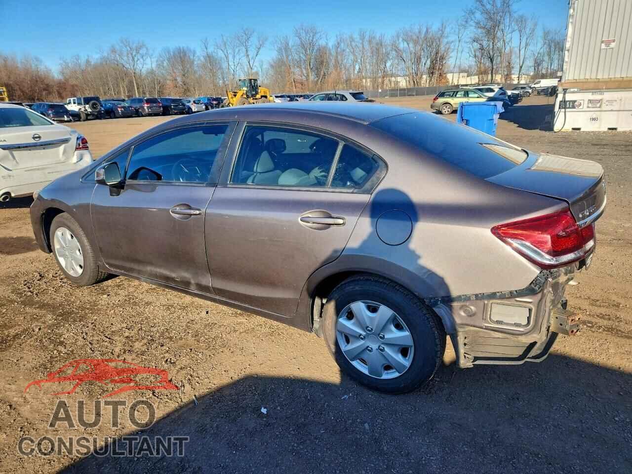 HONDA CIVIC 2013 - 2HGFB2F52DH591650