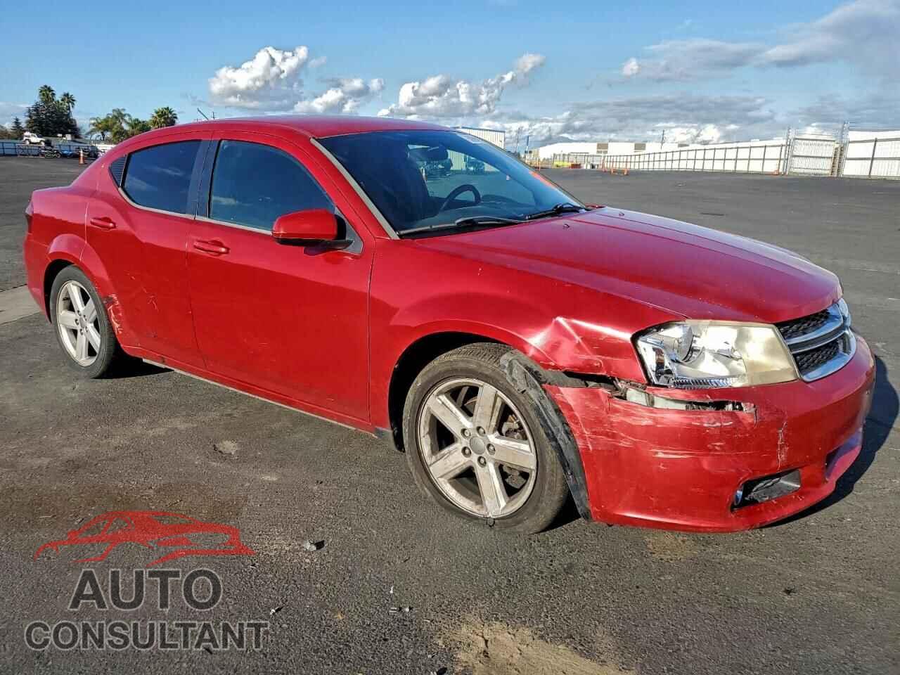 DODGE AVENGER 2013 - 1C3CDZCB4DN740442