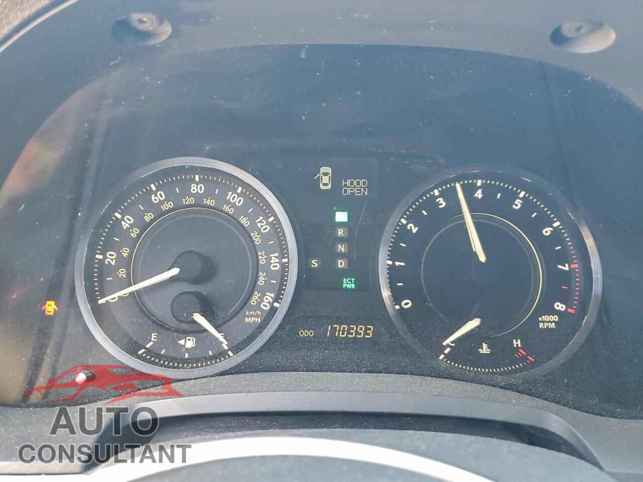 LEXUS IS 2010 - JTHFF2C25A2507563