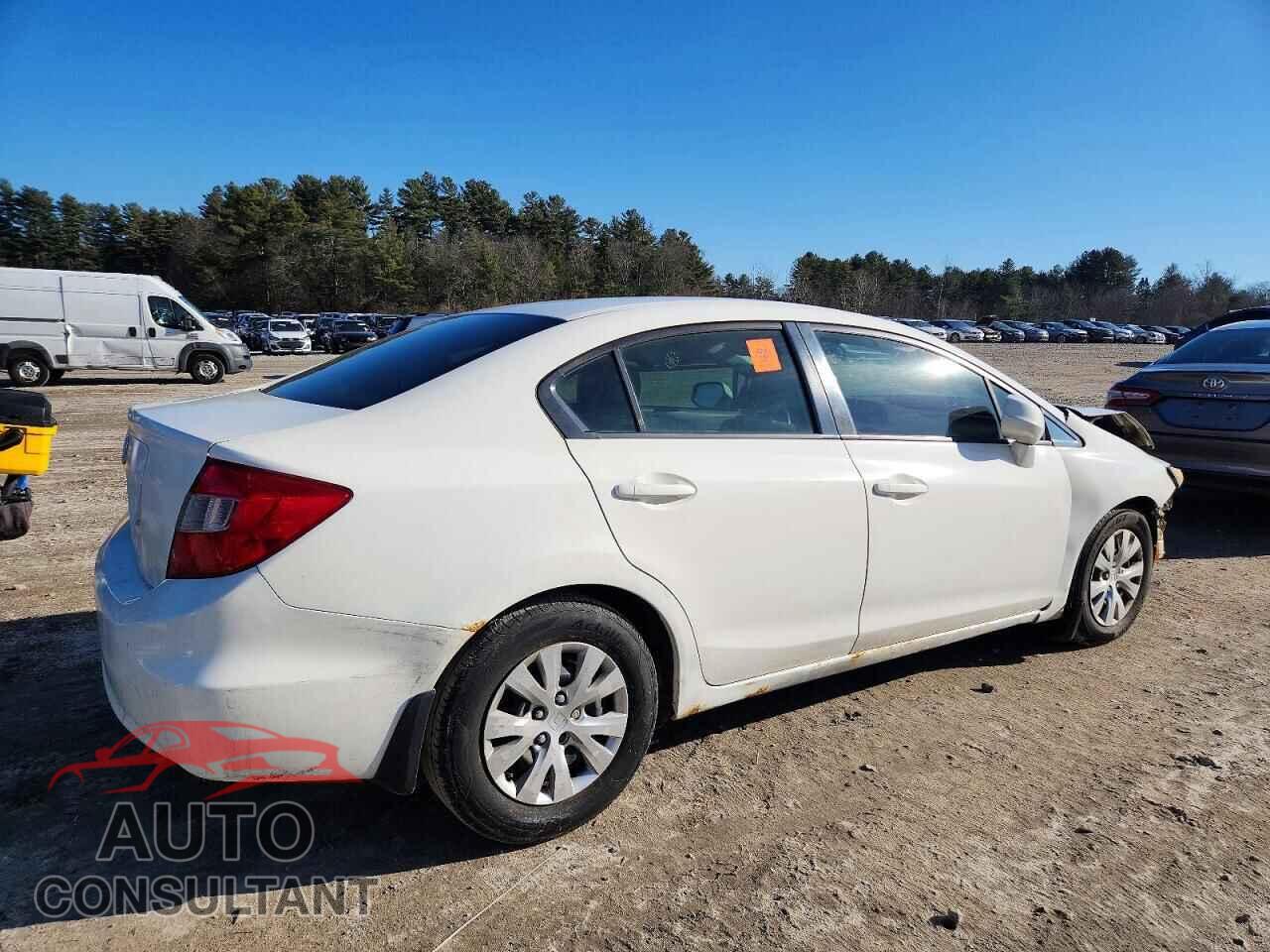 HONDA CIVIC 2012 - 2HGFB2F53CH545498