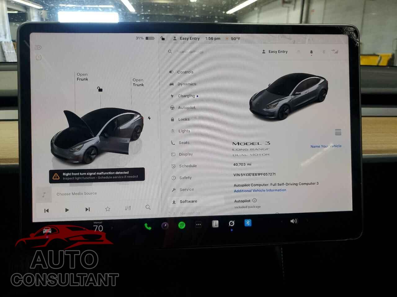 TESLA MODEL 3 2023 - 5YJ3E1EB1PF657271
