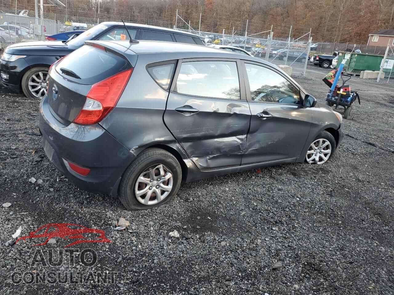 HYUNDAI ACCENT 2012 - KMHCT5AE6CU050048