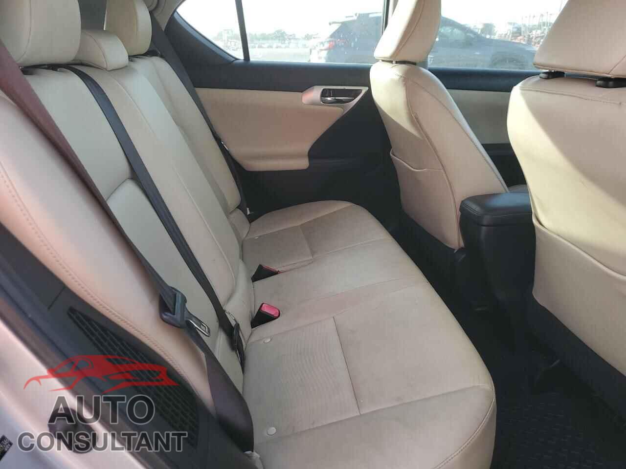 LEXUS CT 200 2012 - JTHKD5BH5C2105346