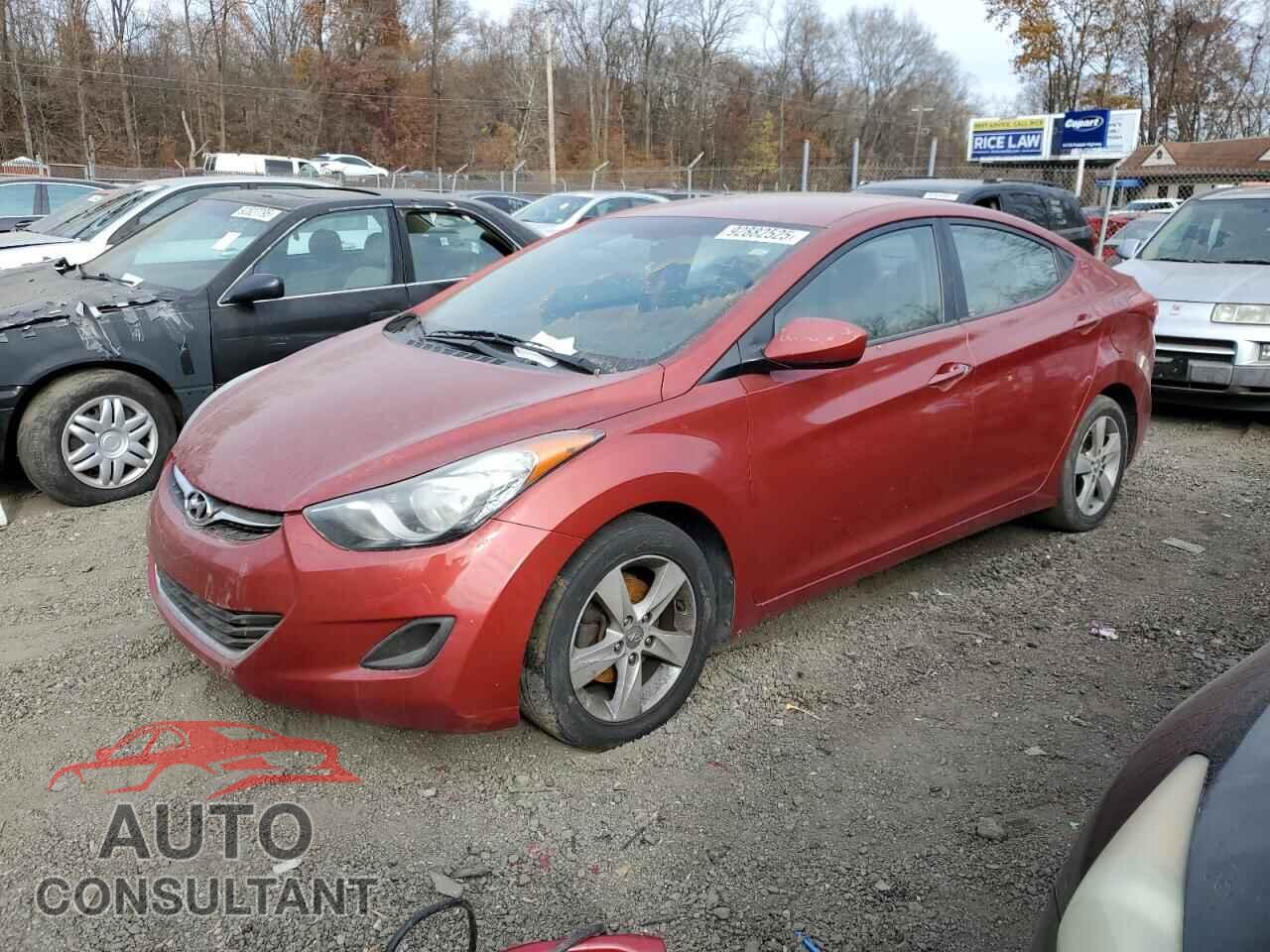 HYUNDAI ELANTRA 2013 - KMHDH4AE2DU716078