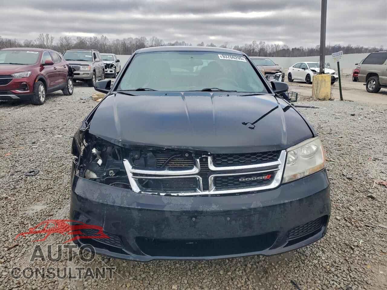 DODGE AVENGER 2012 - 1C3CDZAB2CN324620