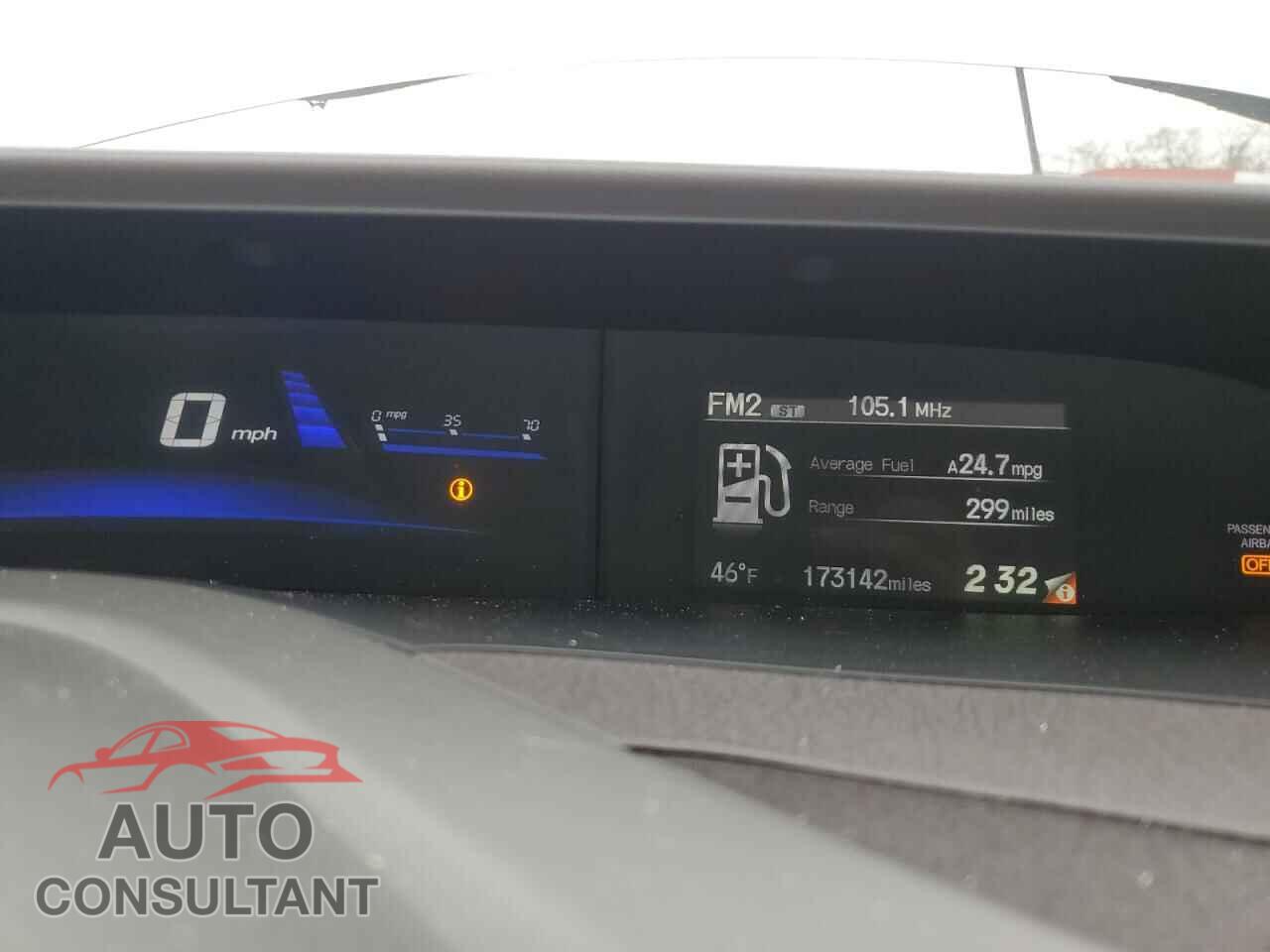 HONDA CIVIC 2012 - 19XFB2F94CE055052