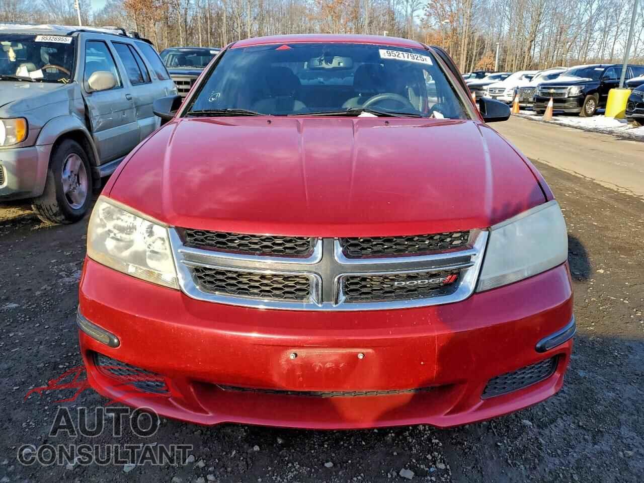 DODGE AVENGER 2013 - 1C3CDZAB2DN599535