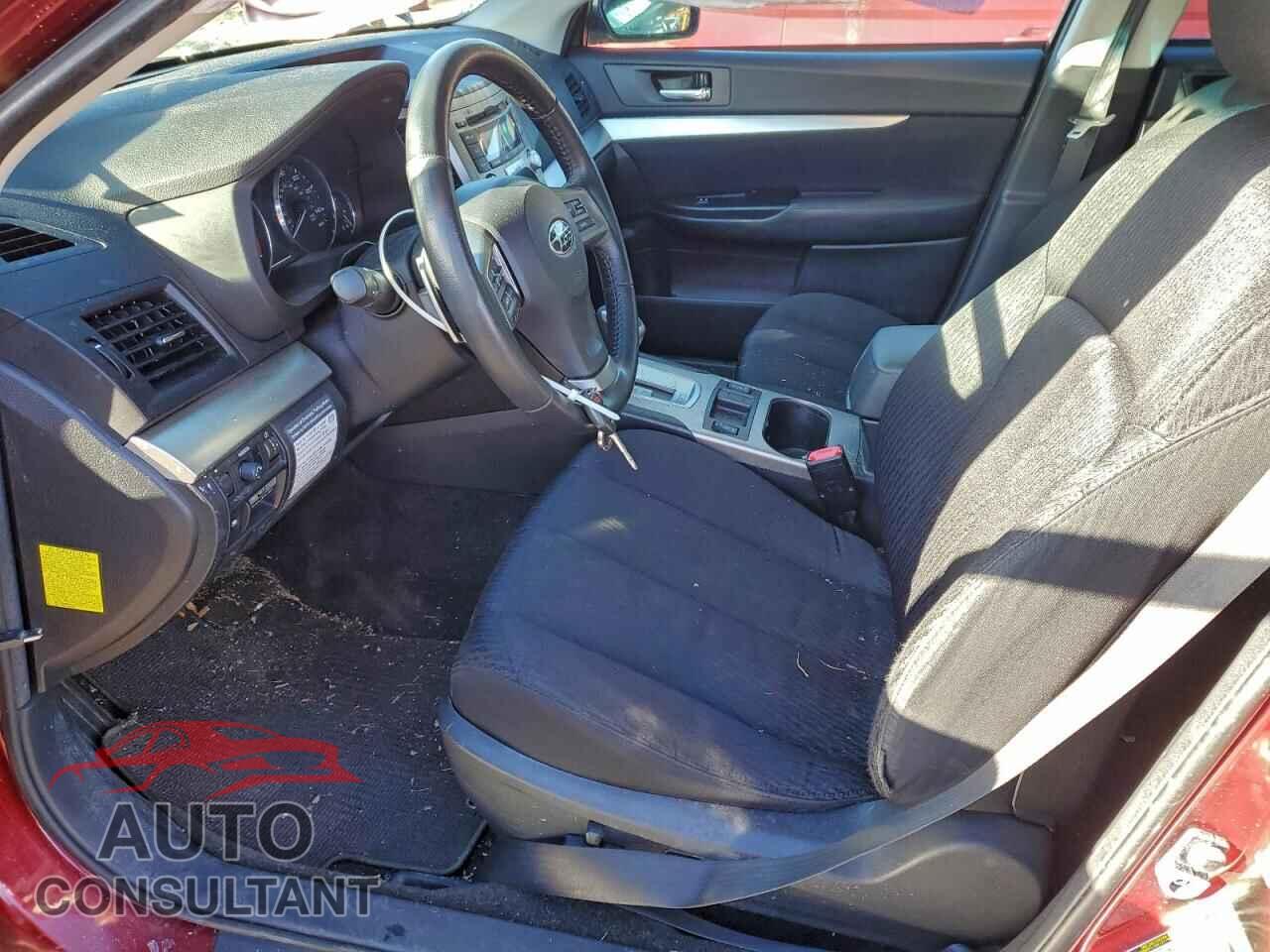 SUBARU OUTBACK 2012 - 4S4BRBCC2C3207925