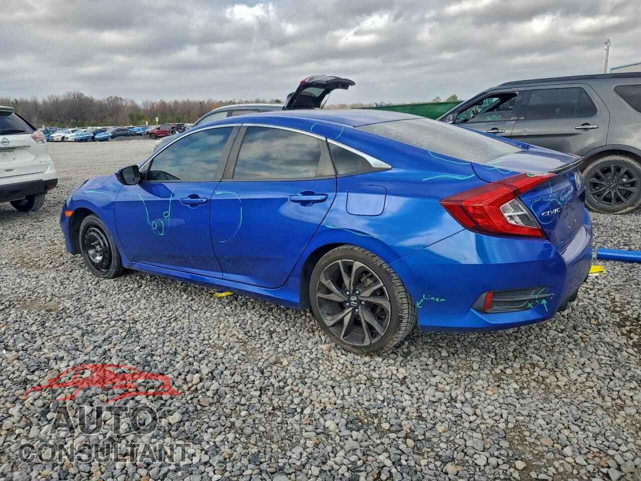 HONDA CIVIC 2019 - 2HGFC2F82KH577042