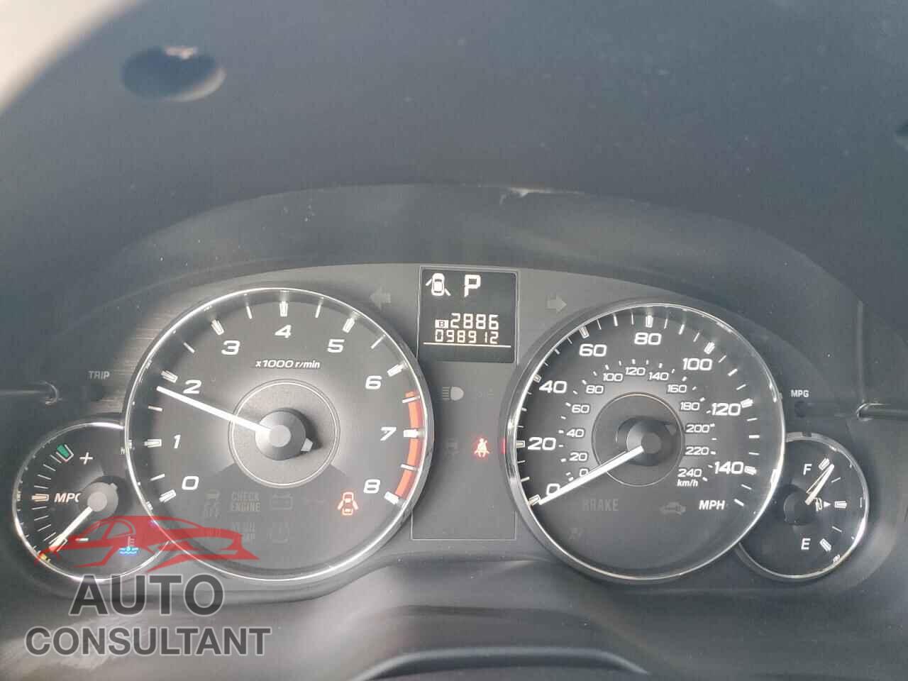 SUBARU OUTBACK 2011 - 4S4BRBGC0B3438539