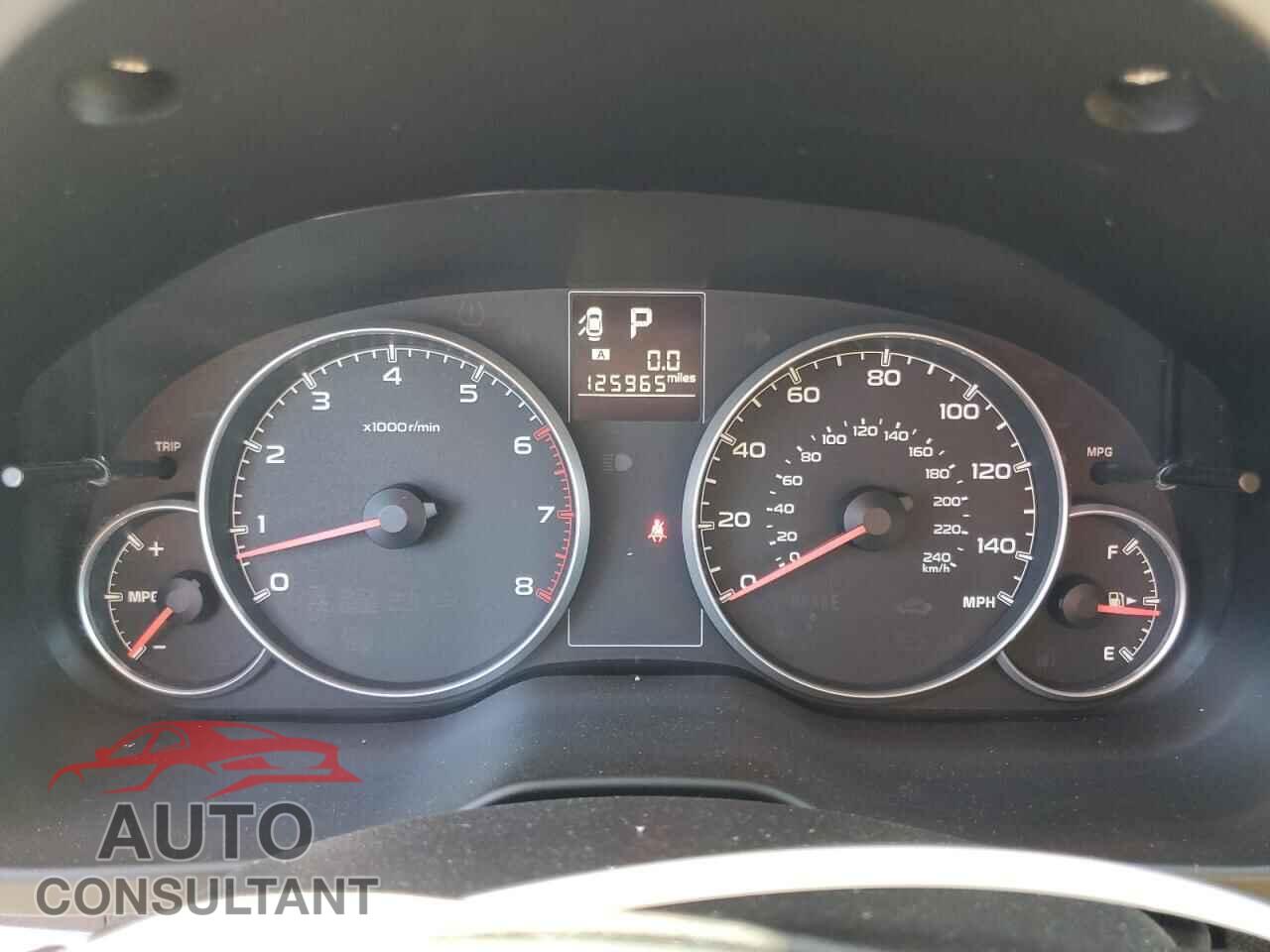 SUBARU OUTBACK 2013 - 4S4BRBBC1D3286121