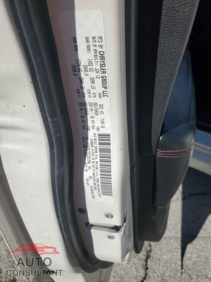 DODGE DURANGO 2012 - 1C4SDHCT5CC321990