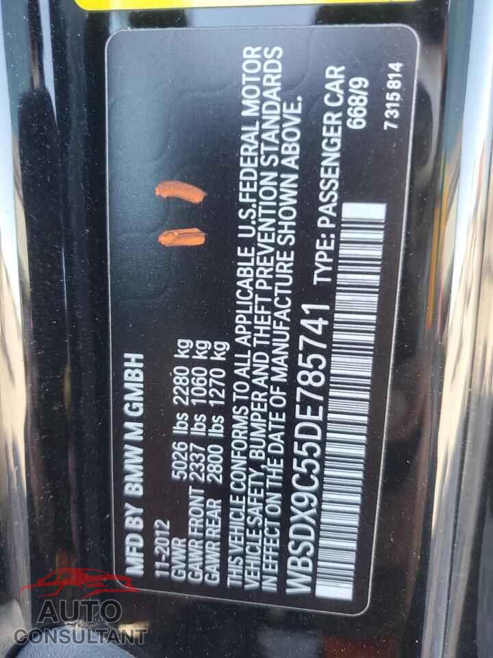 BMW M3 2013 - WBSDX9C55DE785741