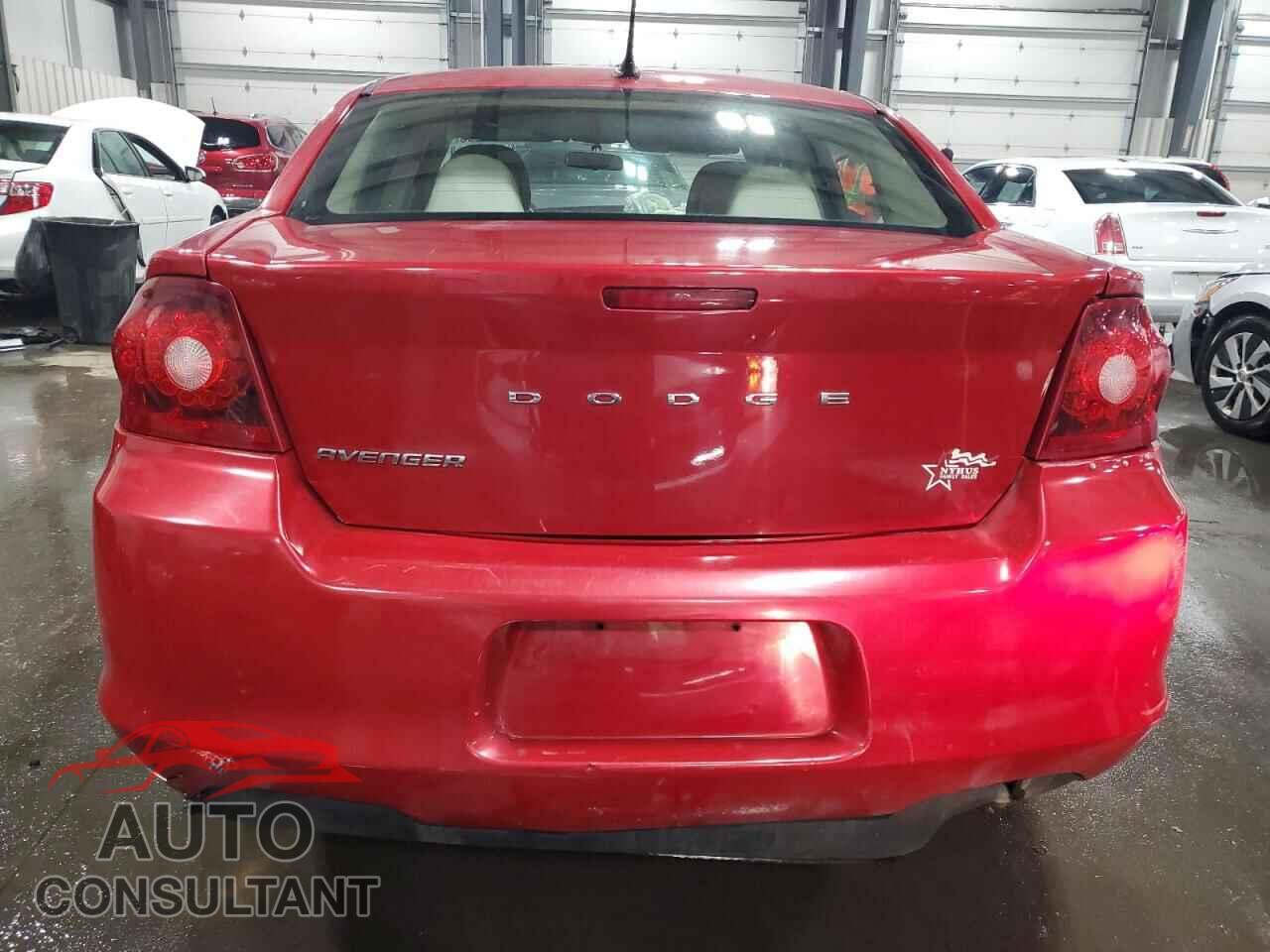 DODGE AVENGER 2012 - 1C3CDZCB2CN156006