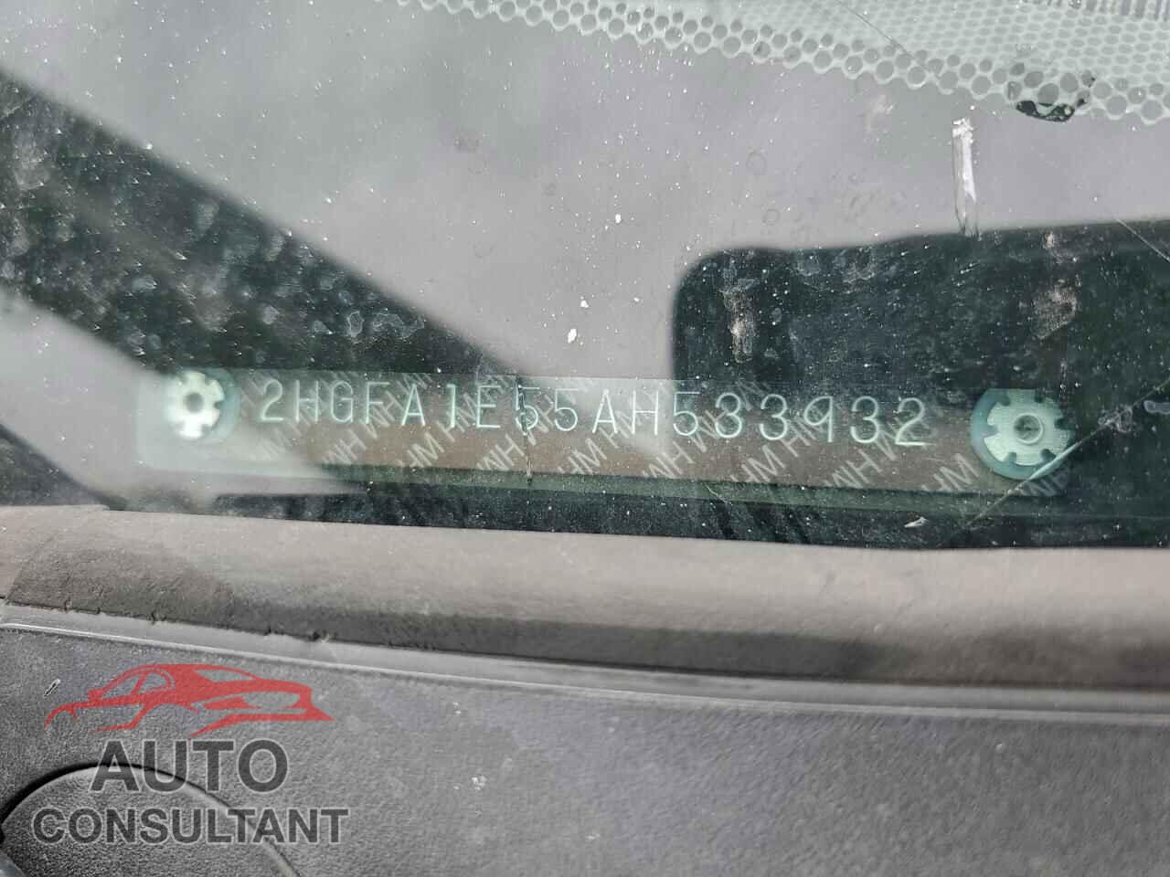 HONDA CIVIC 2010 - 2HGFA1E55AH533932