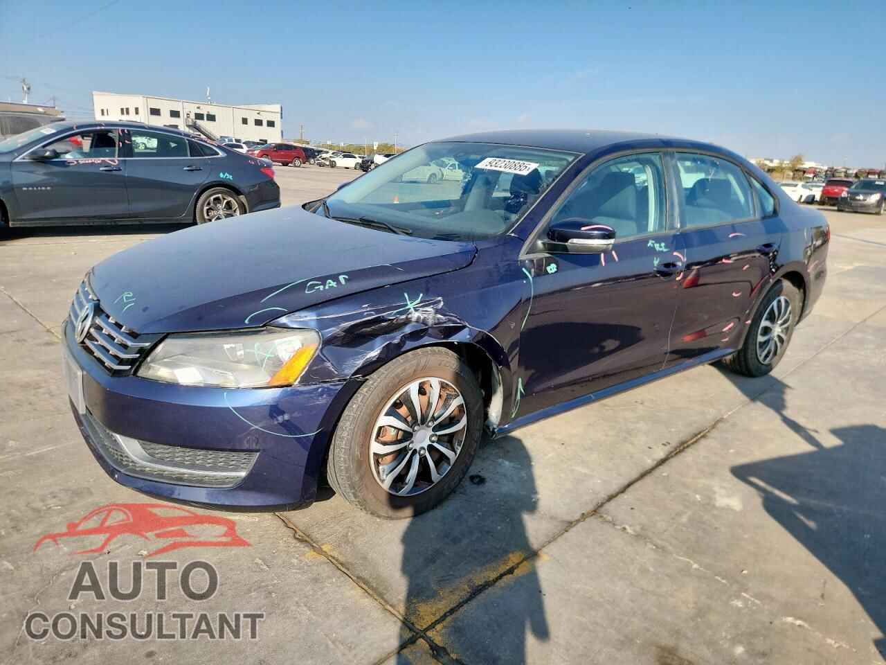 VOLKSWAGEN PASSAT 2014 - 1VWAP7A39EC007310