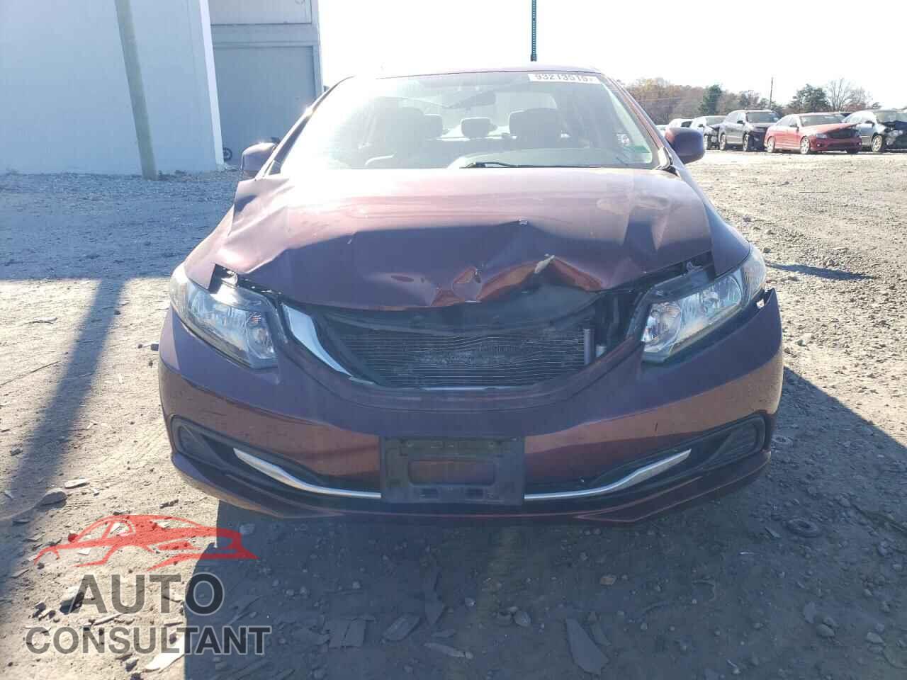 HONDA CIVIC 2013 - 2HGFB2F54DH584084