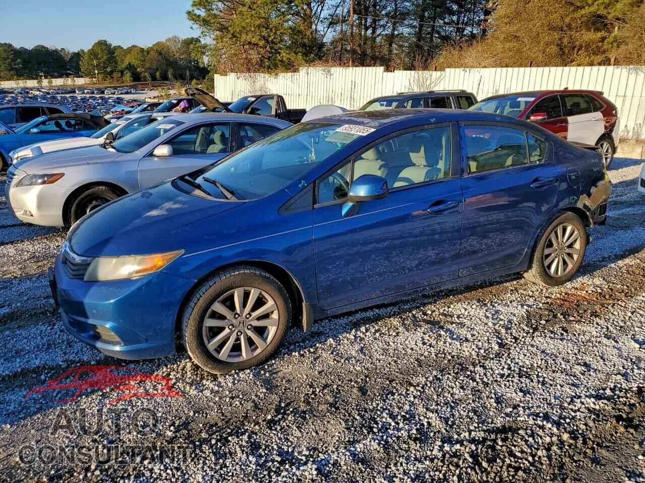 HONDA CIVIC 2012 - 19XFB2F86CE023775