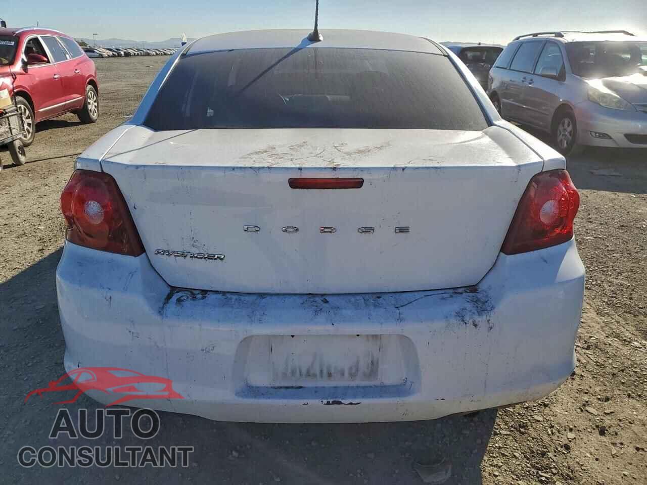 DODGE AVENGER 2013 - 1C3CDZAB5DN626243
