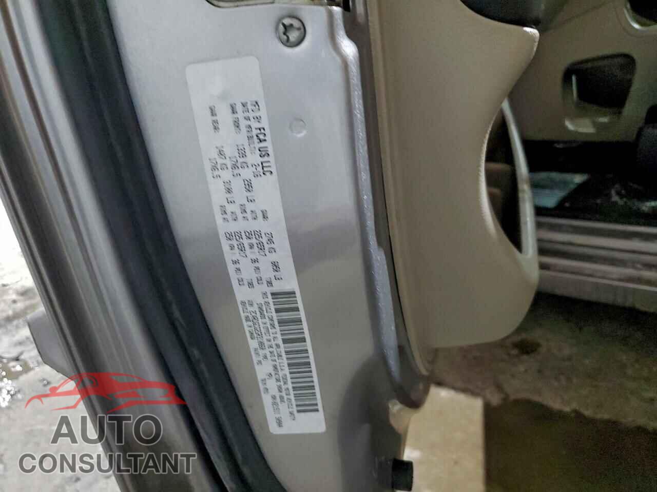 DODGE CARAVAN 2016 - 2C4RDGCG2GR310860