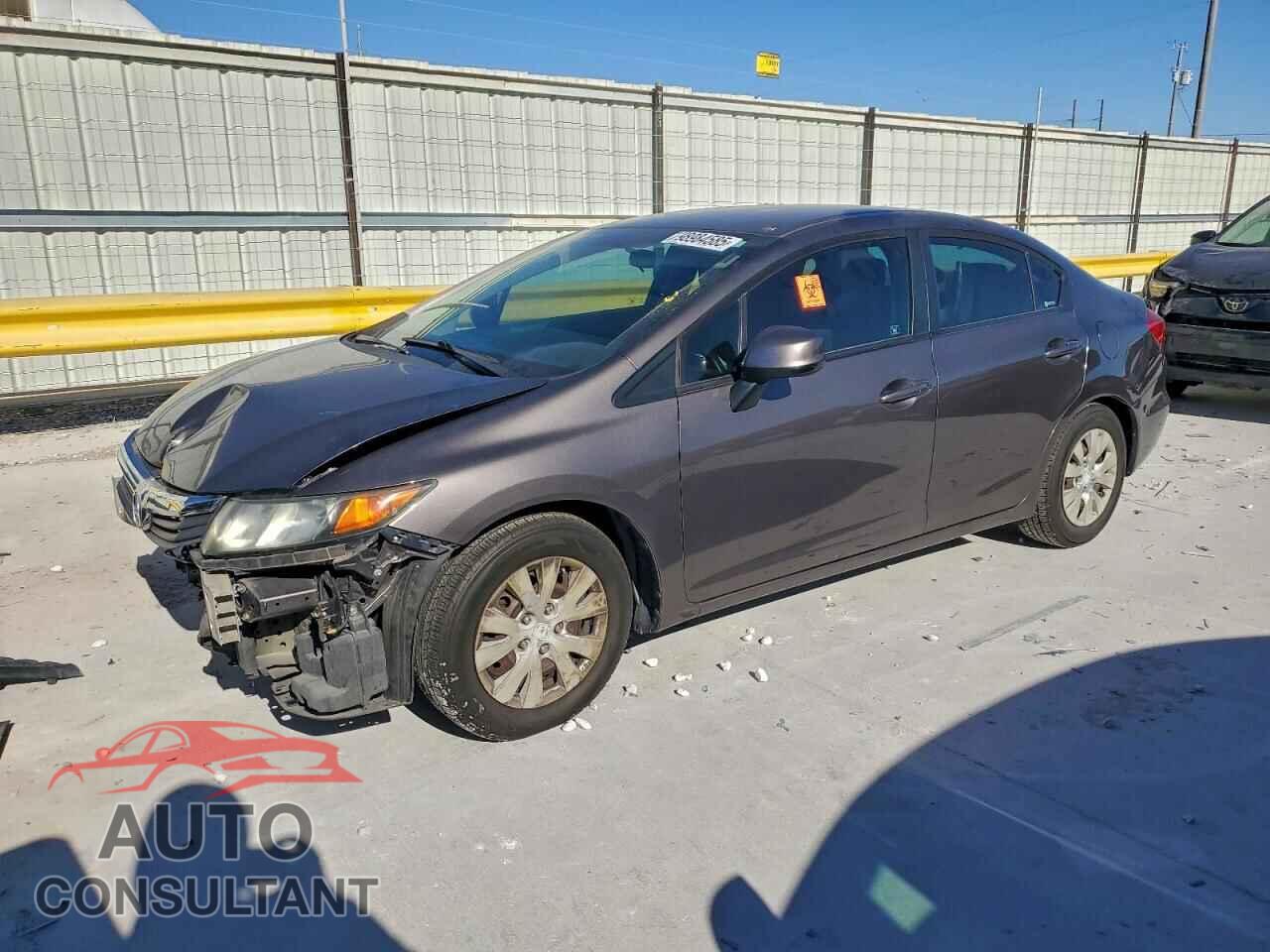 HONDA CIVIC 2012 - 19XFB2F59CE036848