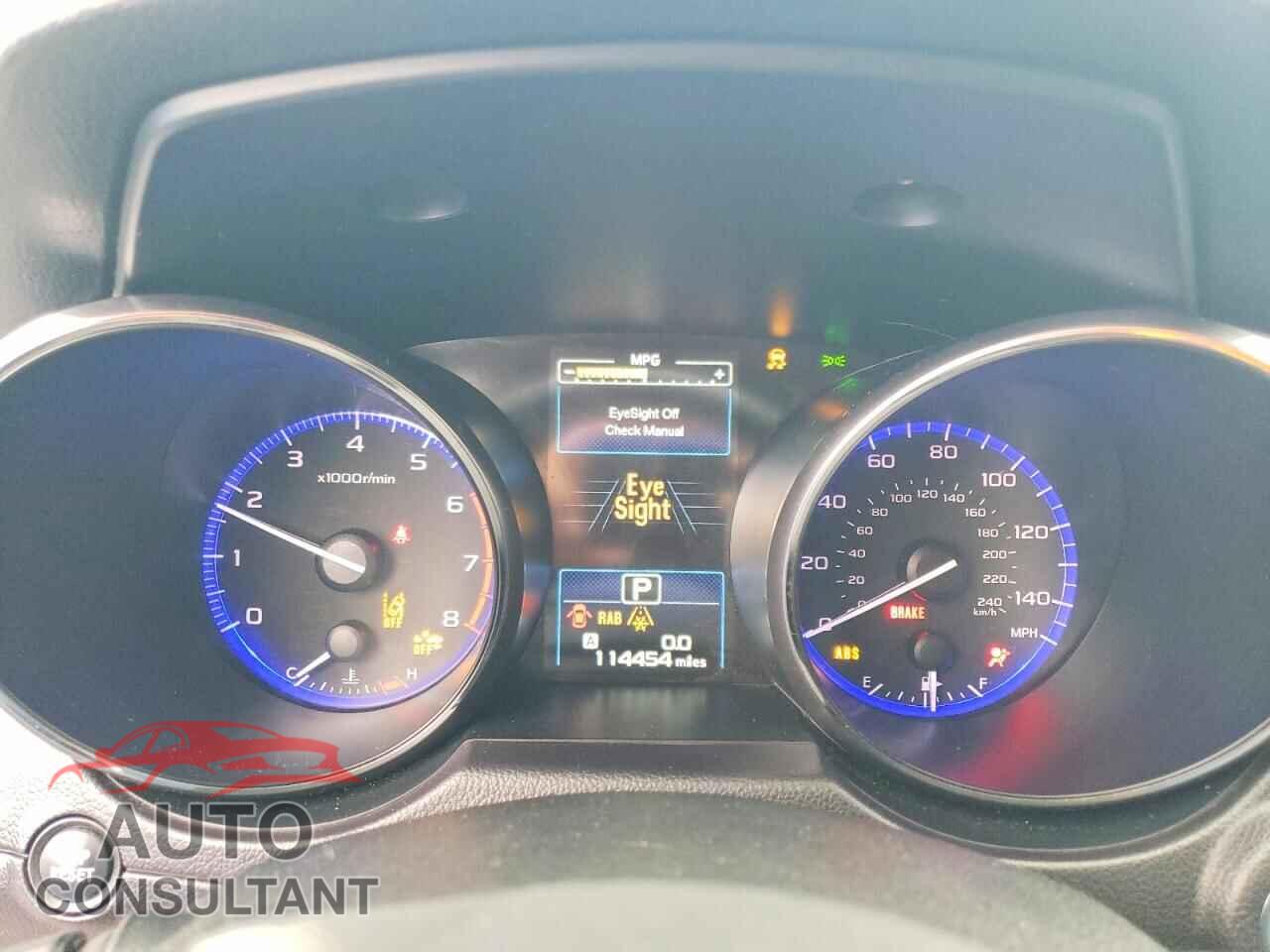 SUBARU OUTBACK 2017 - 4S4BSANC7H3238607