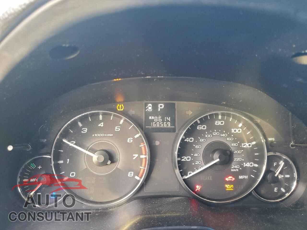 SUBARU OUTBACK 2012 - 4S4BRCCC7C3216528