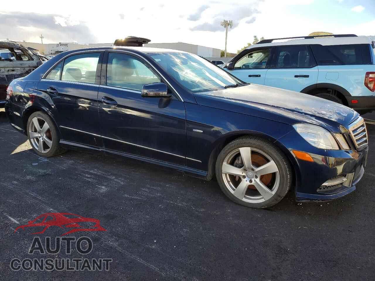 MERCEDES-BENZ E-CLASS 2012 - WDDHF5KBXCA617312