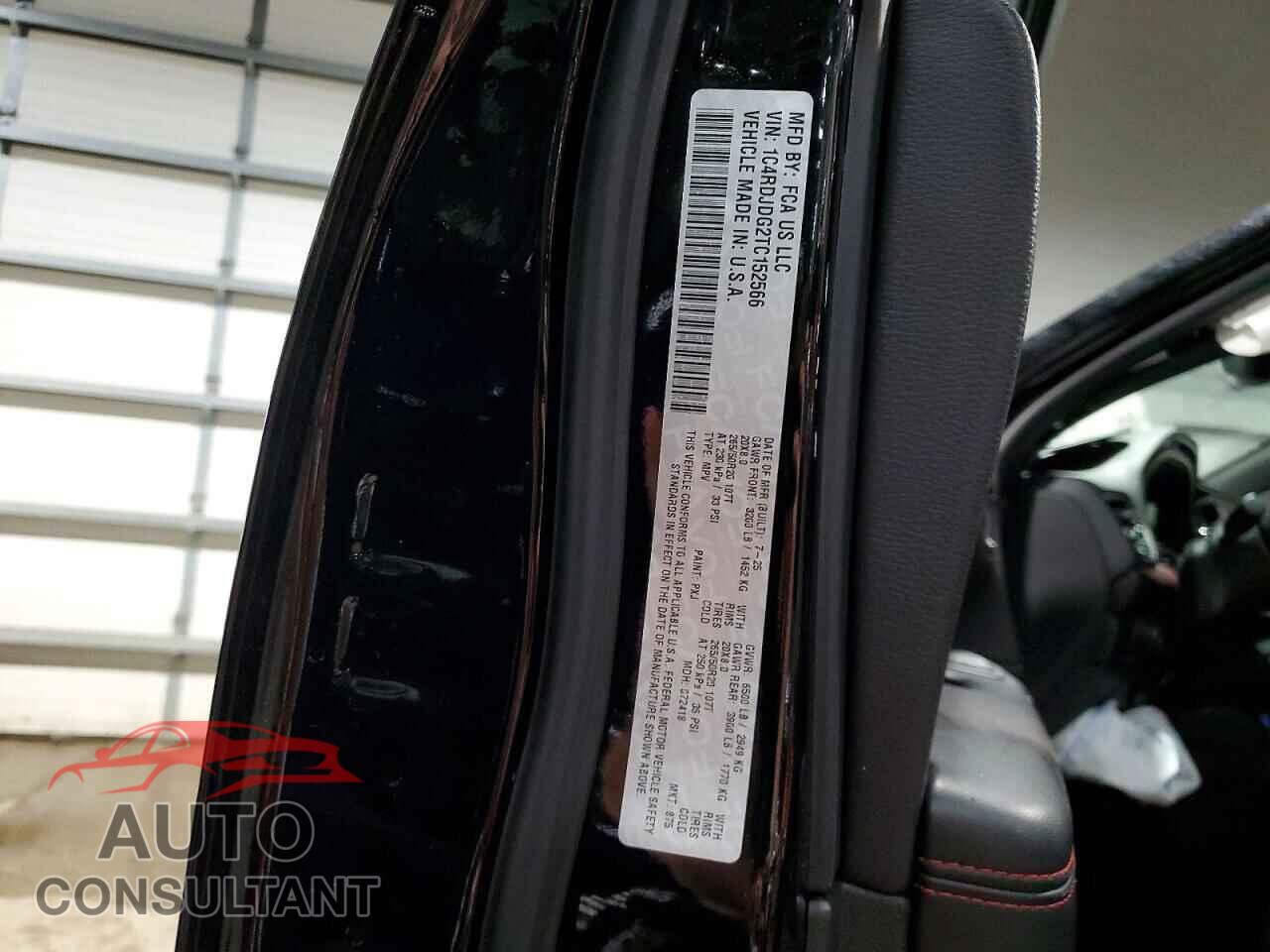 DODGE DURANGO 2026 - 1C4RDJDG2TC152566