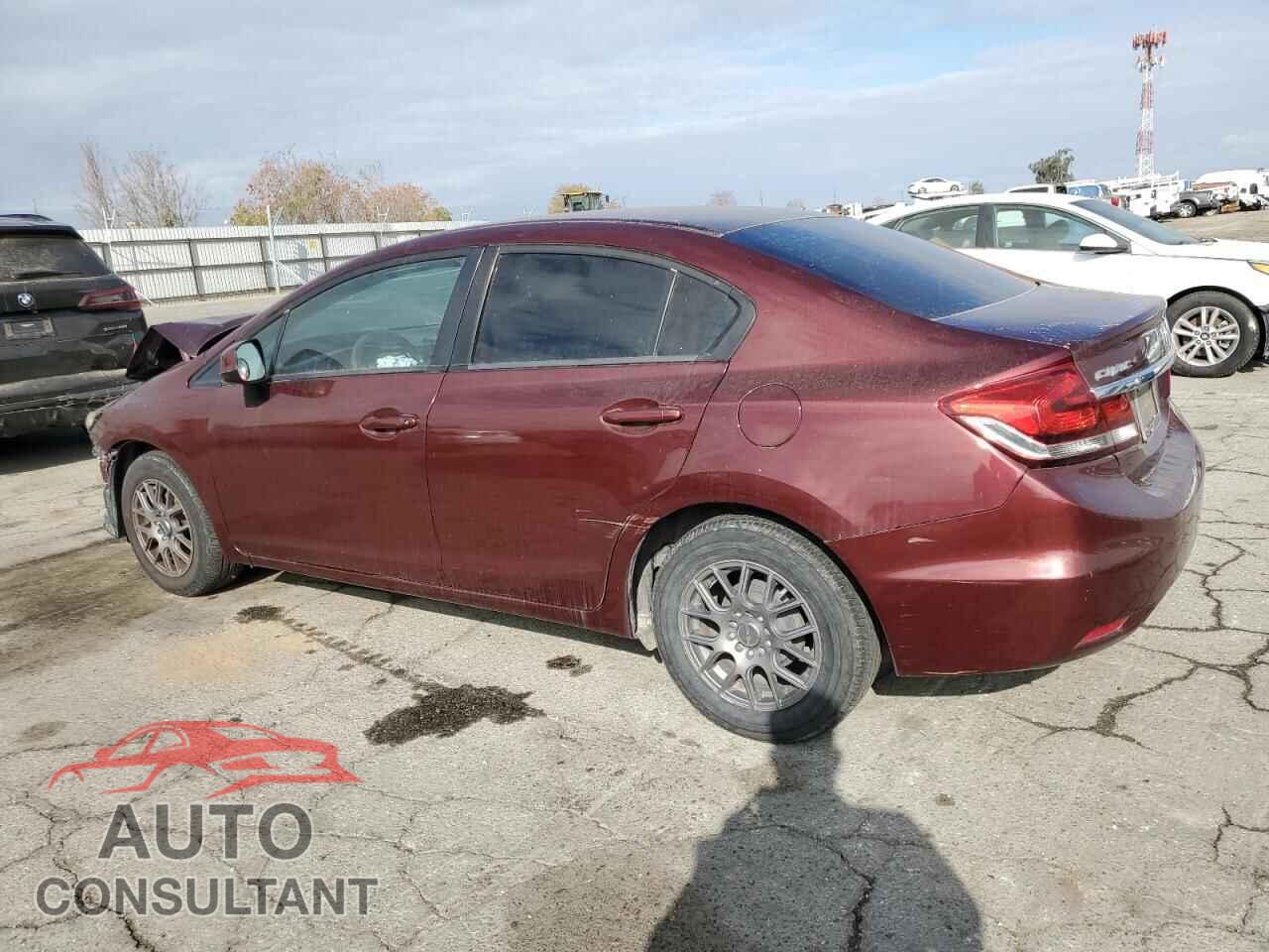 HONDA CIVIC 2013 - 19XFB2F56DE220744