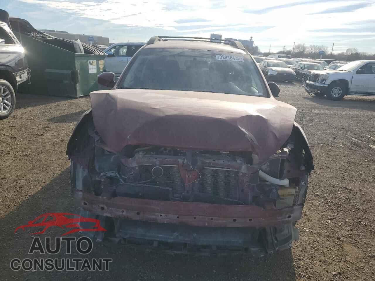 SUBARU OUTBACK 2012 - 4S4BRBLCXC3211804