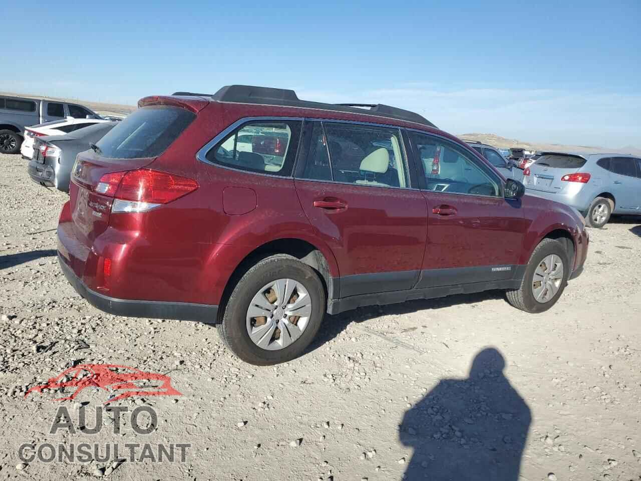 SUBARU OUTBACK 2011 - 4S4BRBAC8B3376624