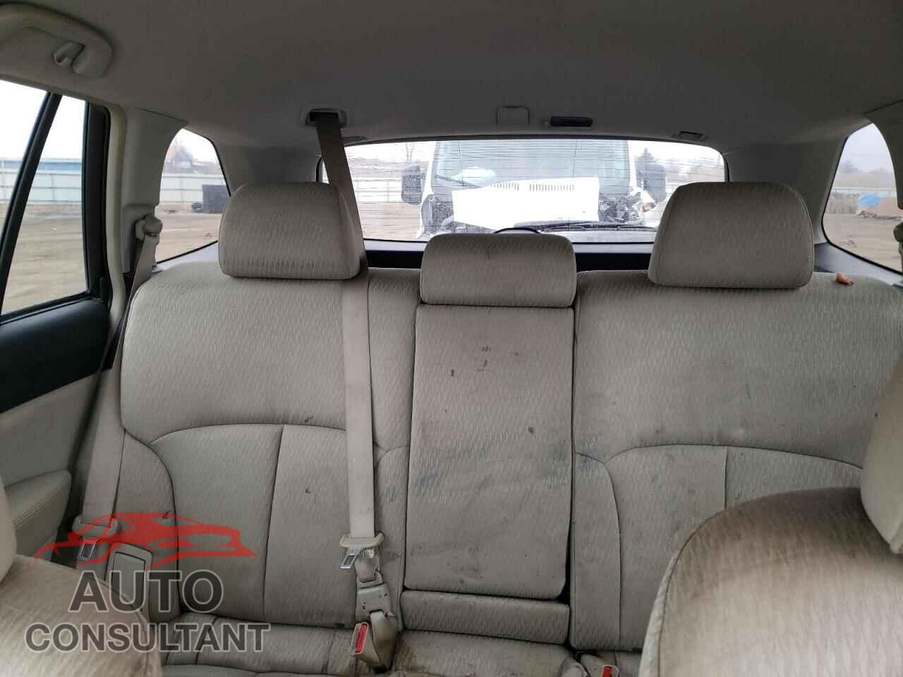 SUBARU OUTBACK 2011 - 4S4BRBBC4B3445484