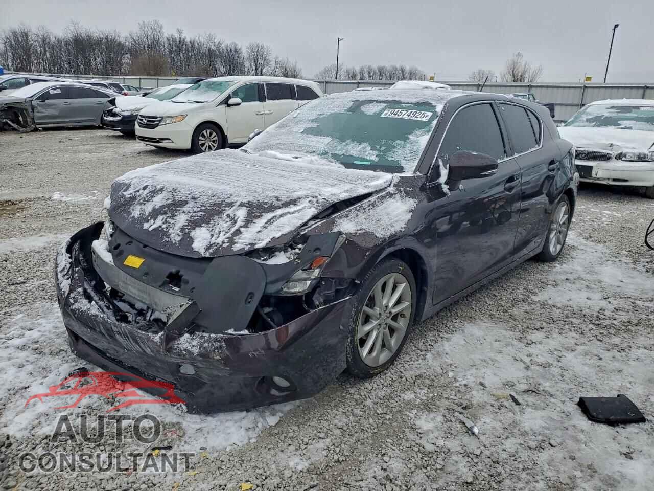 LEXUS CT 200 2012 - JTHKD5BH9C2081648