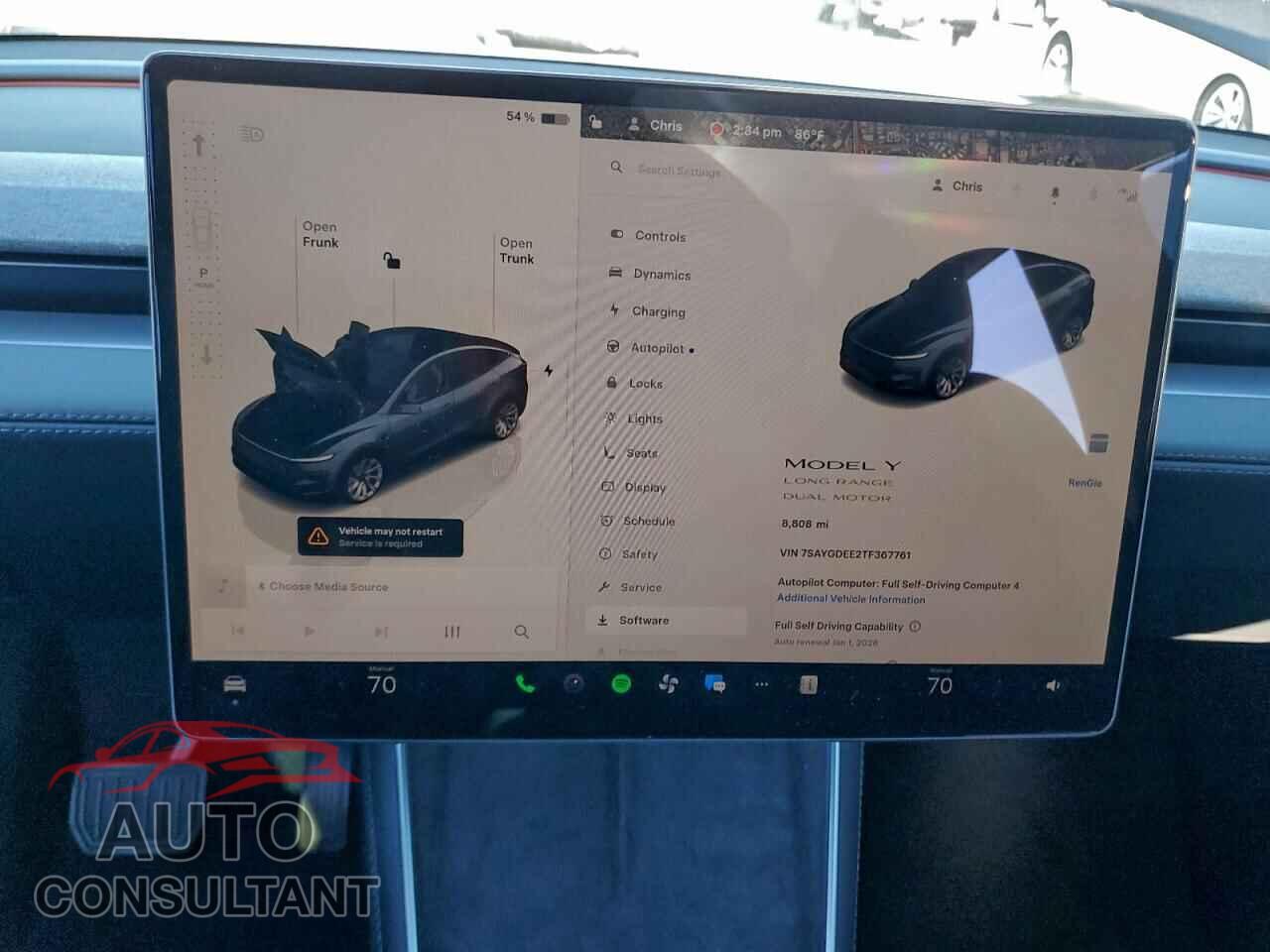 TESLA MODEL Y 2026 - 7SAYGDEE2TF367761