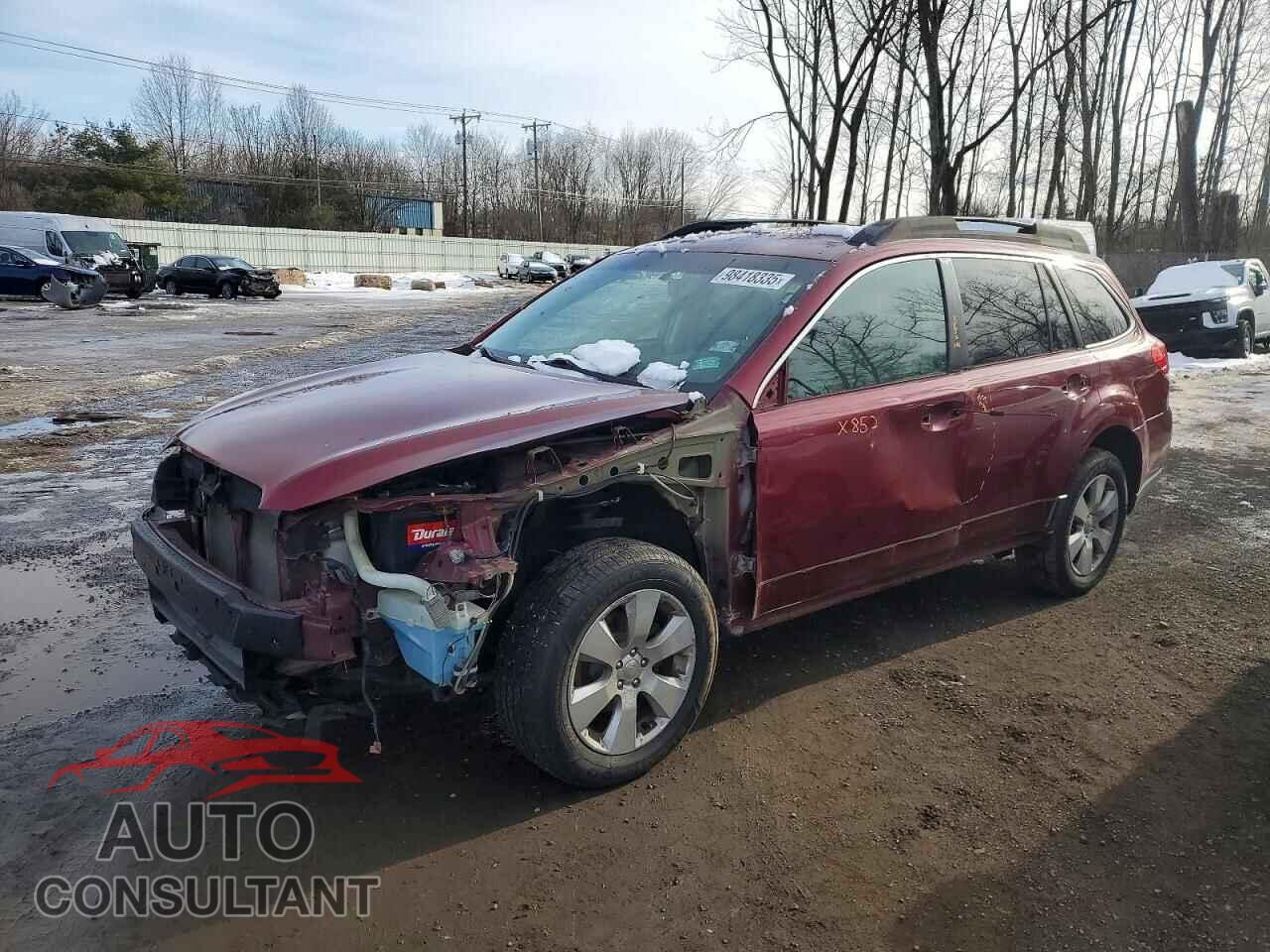 SUBARU OUTBACK 2011 - 4S4BRBCC7B3434882
