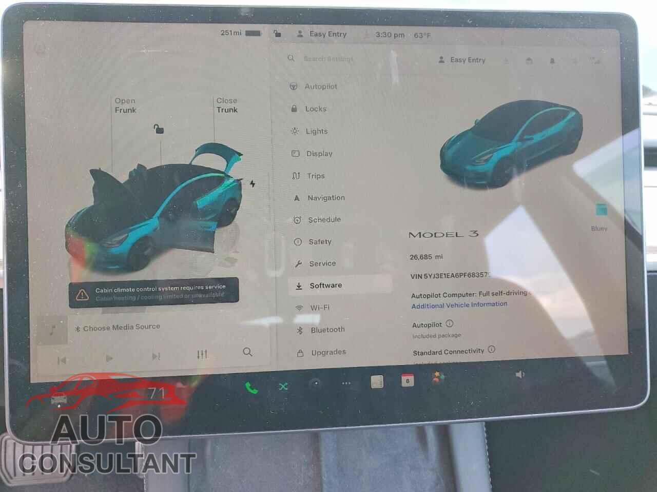 TESLA MODEL 3 2023 - 5YJ3E1EA6PF683579