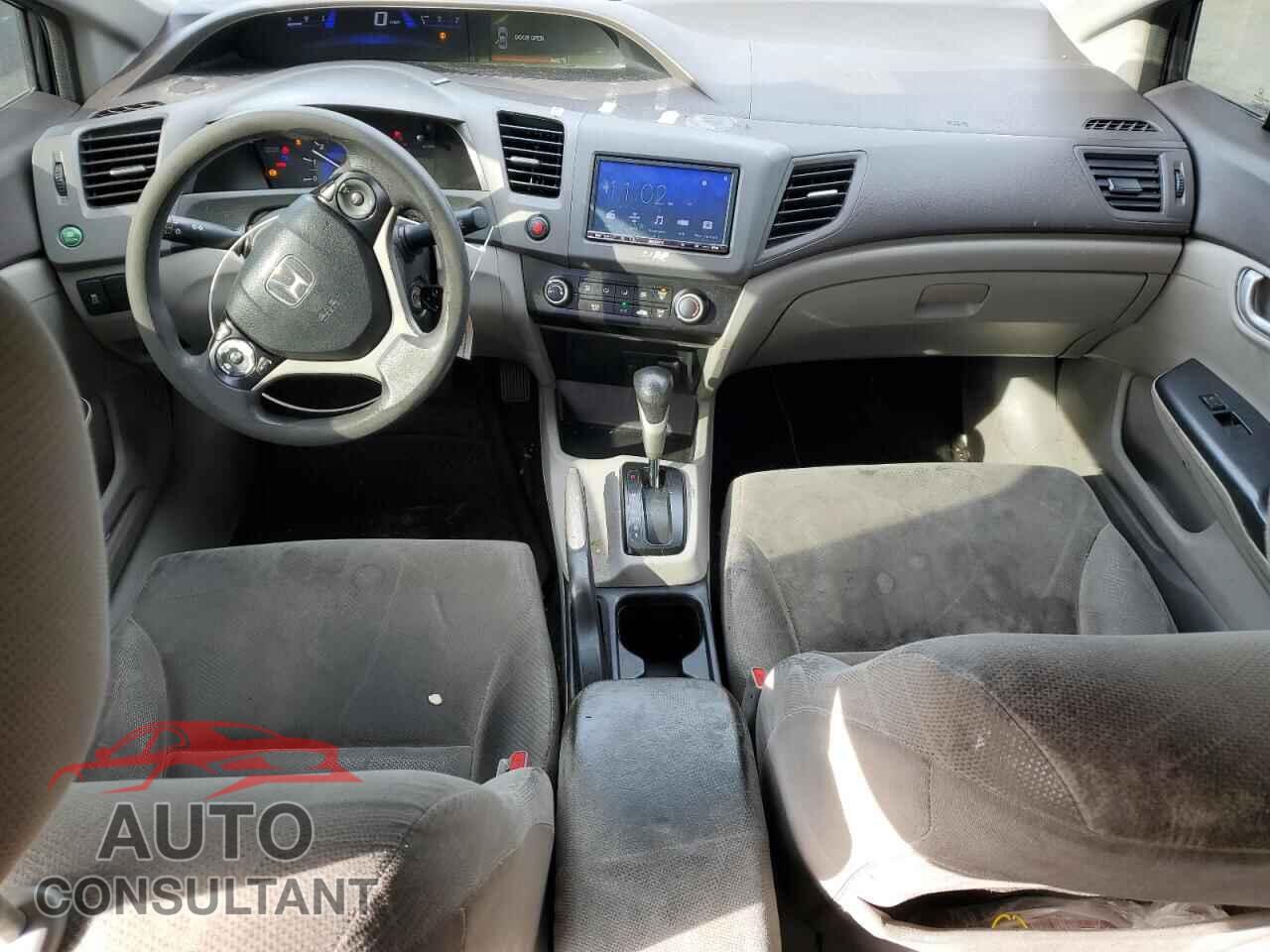HONDA CIVIC 2012 - 19XFB2F55CE389958