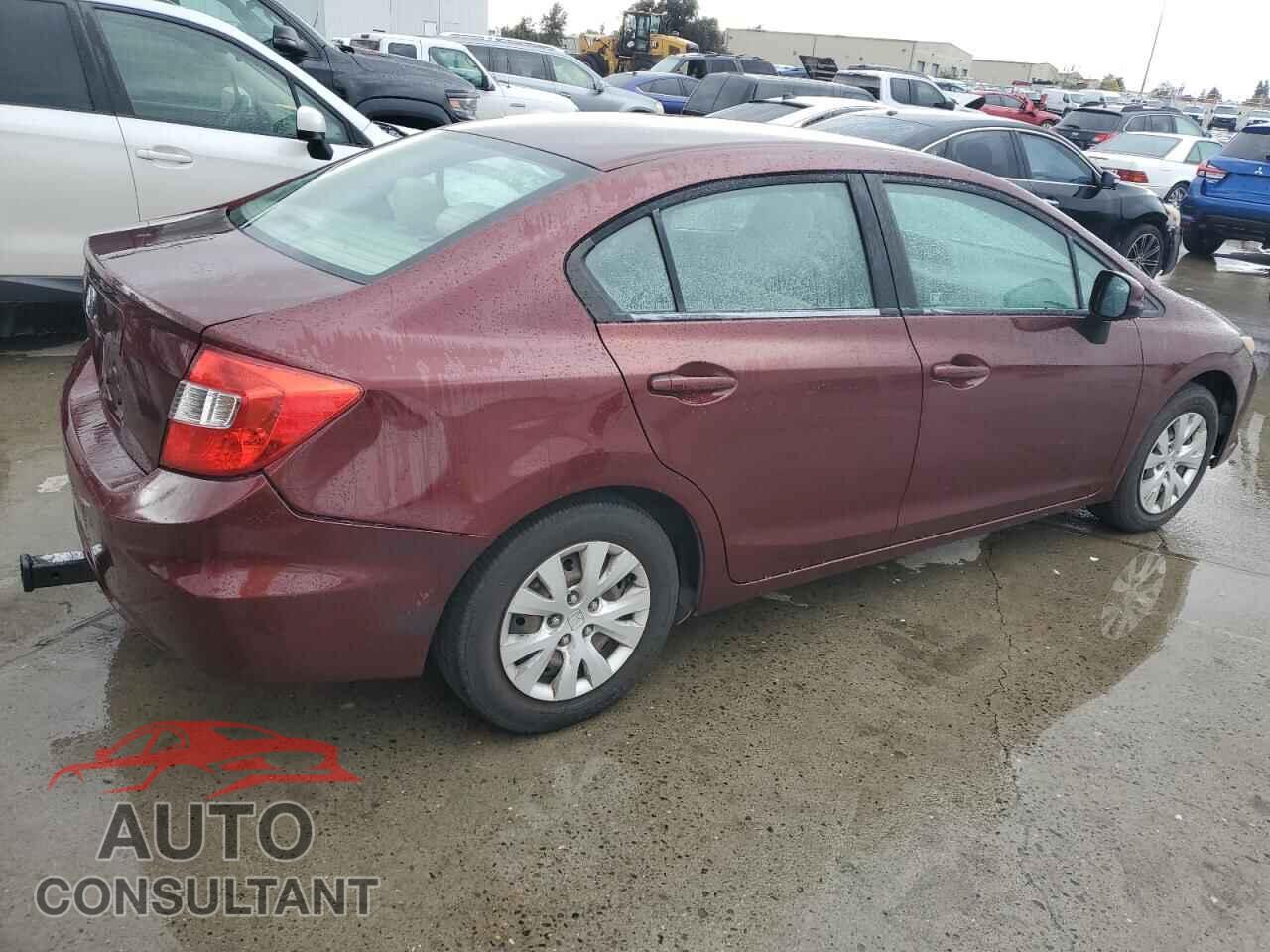 HONDA CIVIC 2012 - 19XFB2F50CE353790
