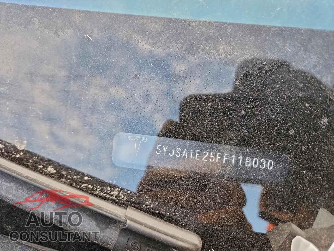 TESLA MODEL S 2015 - 5YJSA1E25FF118030