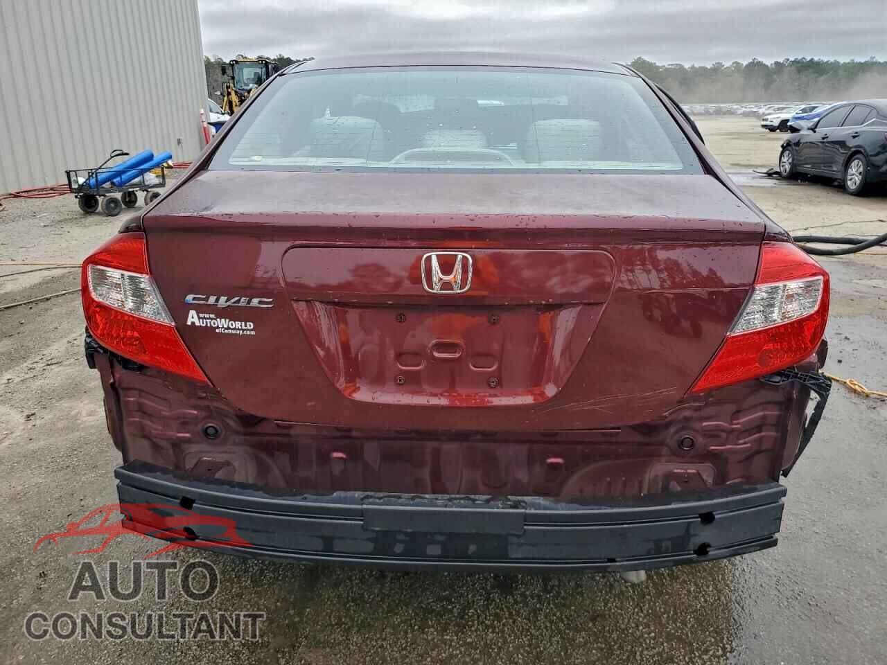 HONDA CIVIC 2012 - 19XFB2F52CE032706