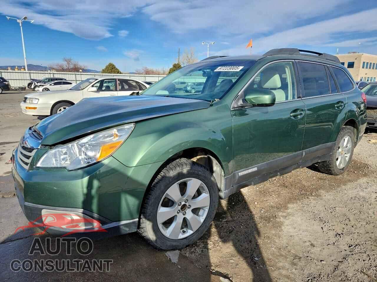 SUBARU OUTBACK 2012 - 4S4BRBCC5C3235458
