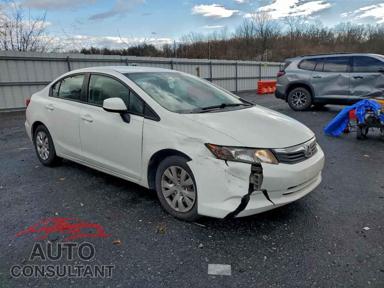 HONDA CIVIC 2012 - 2HGFB2F54CH525437
