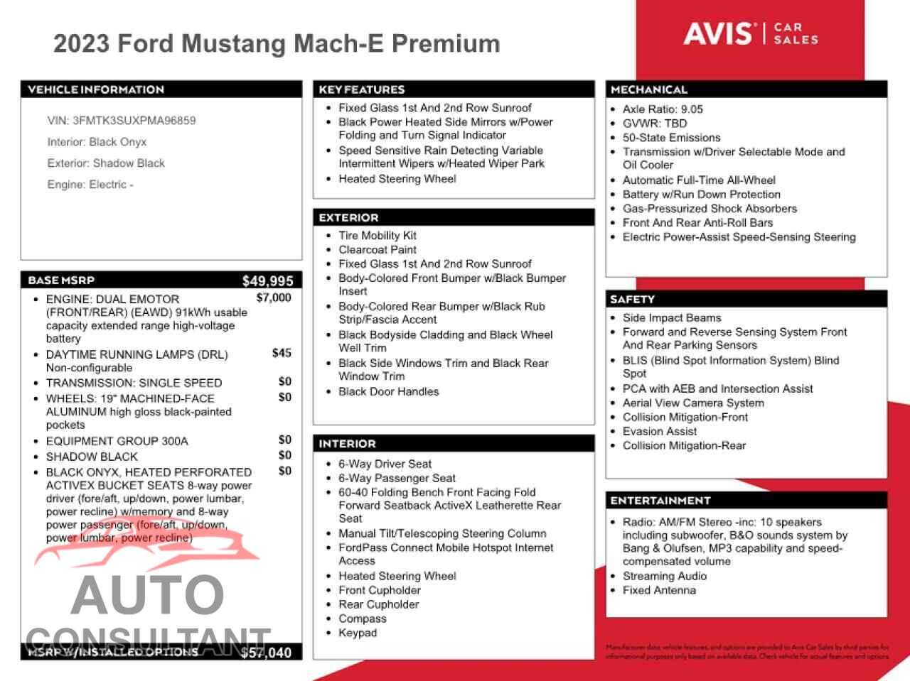 FORD MUSTANG 2023 - 3FMTK3SUXPMA96859