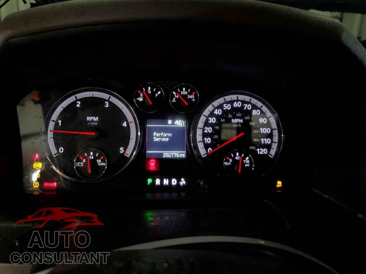 DODGE RAM 2500 2012 - 3C6UD5CL9CG199047