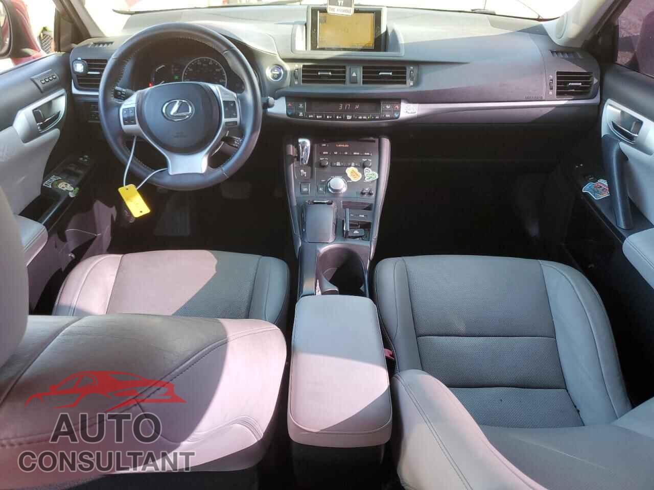 LEXUS CT 200 2012 - JTHKD5BH0C2057500
