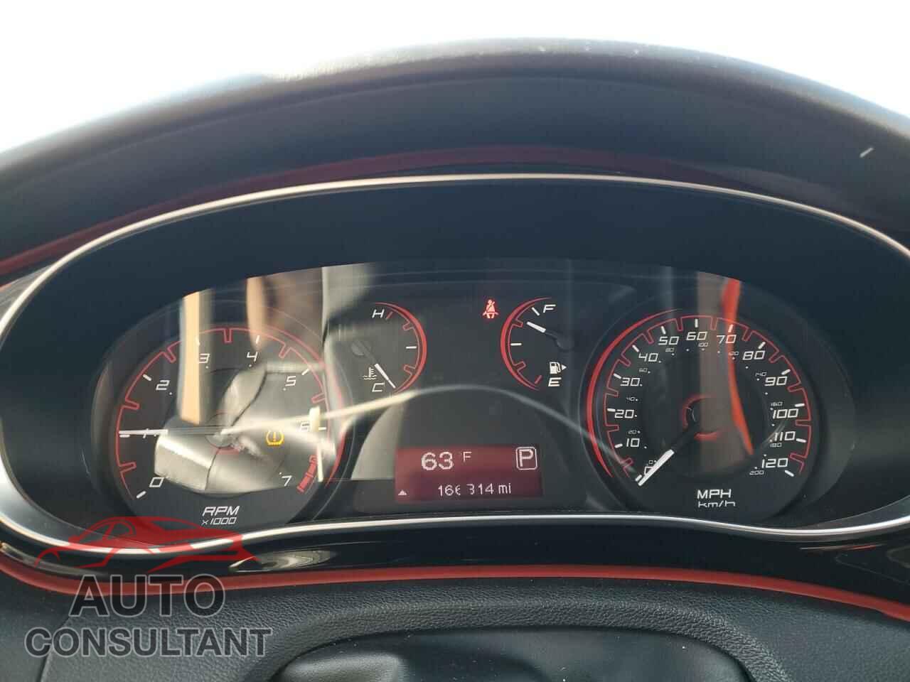 DODGE DART 2016 - 1C3CDFAA9GD625547