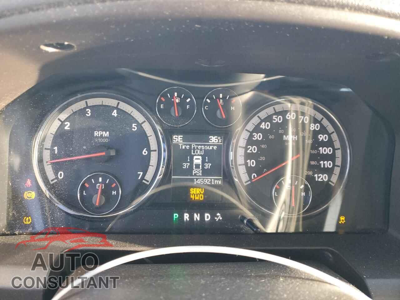 DODGE RAM 1500 2012 - 1C6RD7LT5CS107510