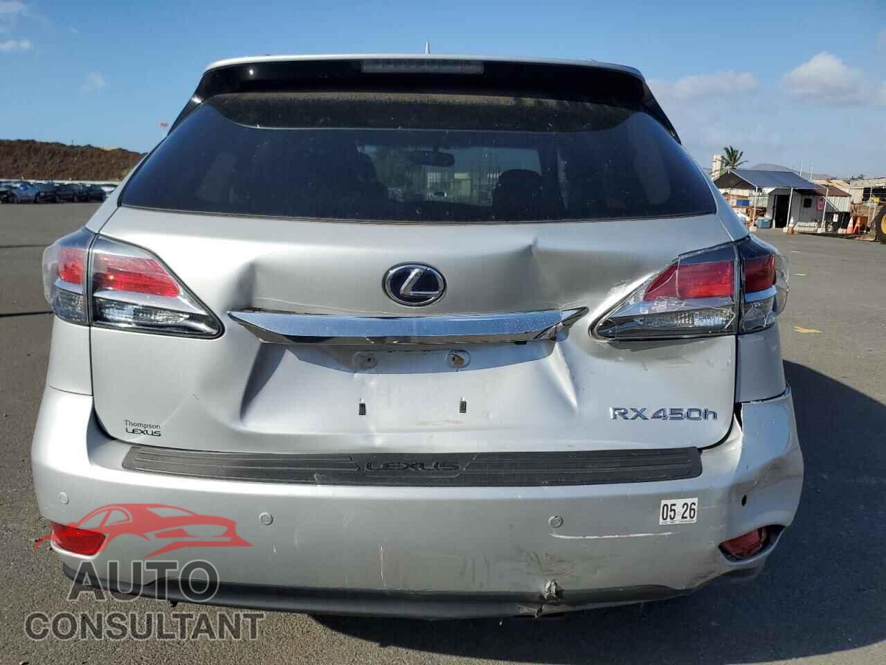 LEXUS RX450 2015 - 2T2BC1BAXFC008788